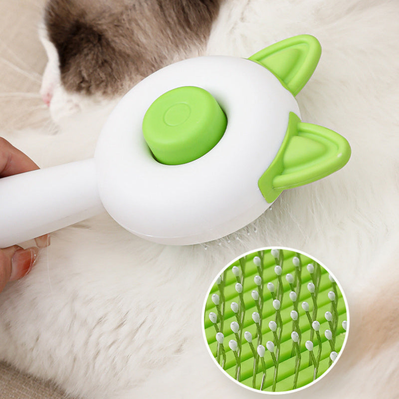 Pet Dog Brush Cat Comb Self Cleaning Pet Hair Remover Brush For Dogs