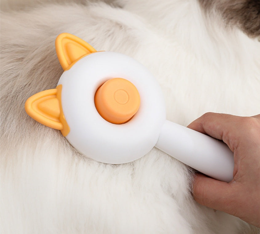 Pet Dog Brush Cat Comb Self Cleaning Pet Hair Remover Brush For Dogs