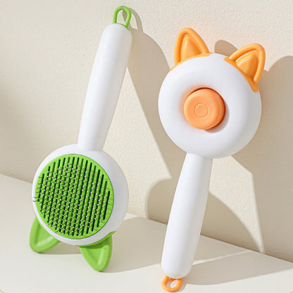 Pet Dog Brush Cat Comb Self Cleaning Pet Hair Remover Brush For Dogs