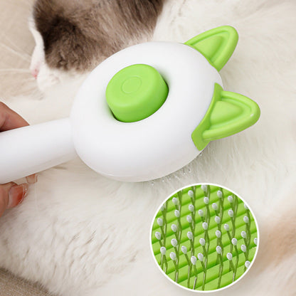 Pet Dog Brush Cat Comb Self Cleaning Pet Hair Remover Brush For Dogs