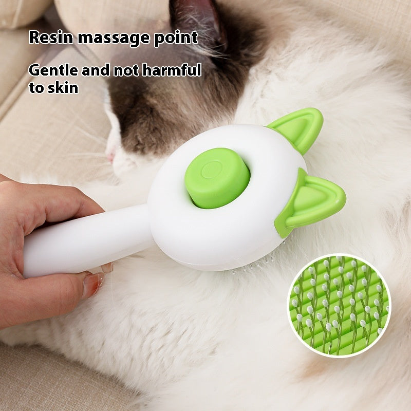 Pet Dog Brush Cat Comb Self Cleaning Pet Hair Remover Brush For Dogs